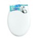 Aqua Plumb CTSSWE  Elongated Soft Toilet Seat  White - B00BNAN0VW